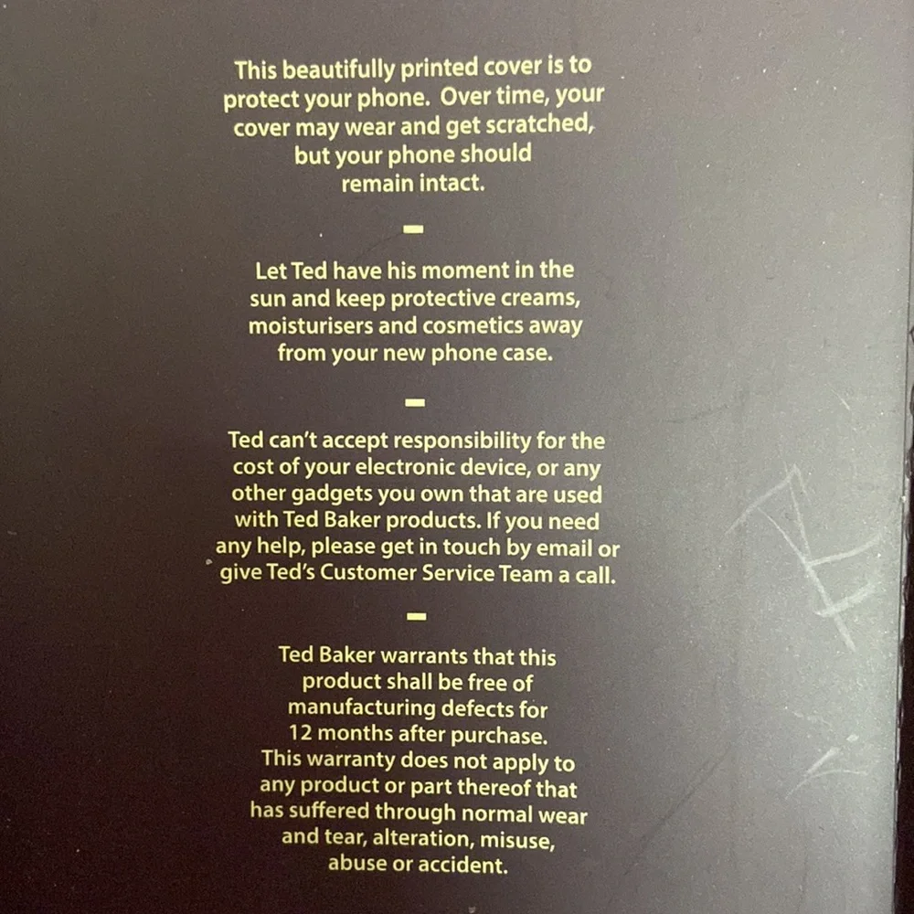 Ted Baker Flip Cover for Iphone 6/6s - Picture 4 of 4